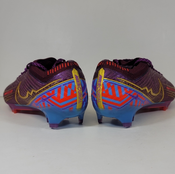 Nike Zoom Mercurial Vapor 15 Elite KM FG Mbappe Mens Sizes DR9996-694 Cleats - Picture 10 of 12